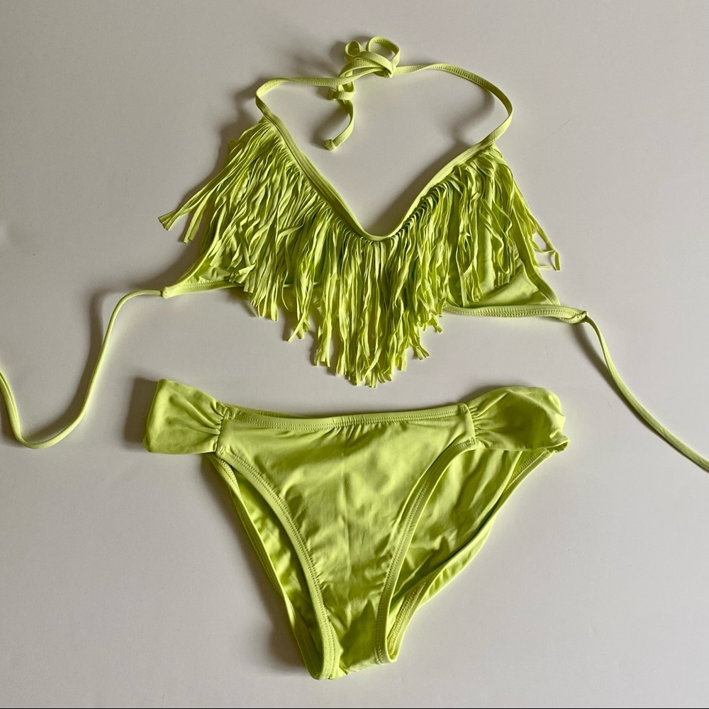 L*Space Fringe Bikini Set